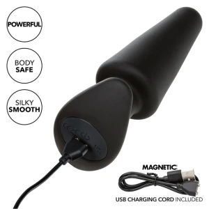 CALEXOTICS  KIVI ALUMINE KITONEV ANAL PIPP 10 VIBRACIONES SILICONE BLACK